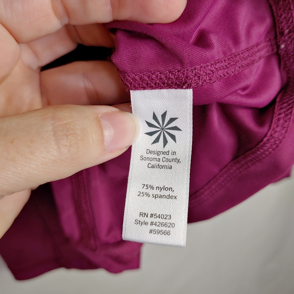Athleta Hooded Long Sleeve Lightweight Pullover Sm - Picture 9 of 10